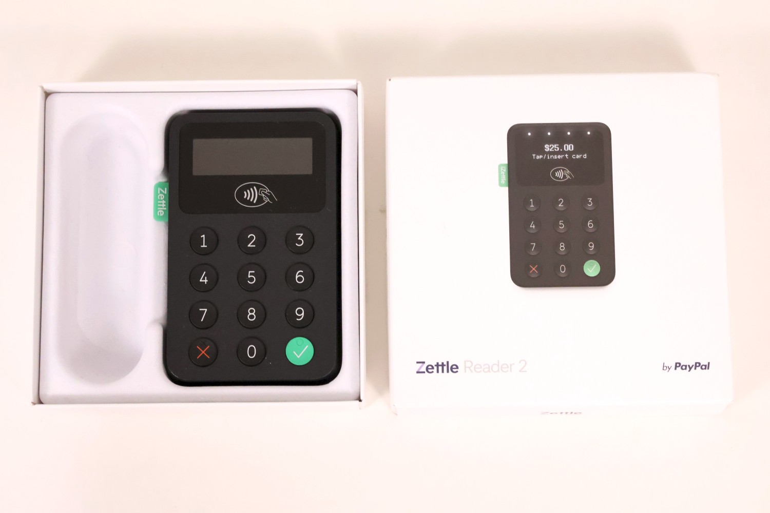 Zettle Reader 2 by PayPal Mobile Card Reader Used - Tested Good.