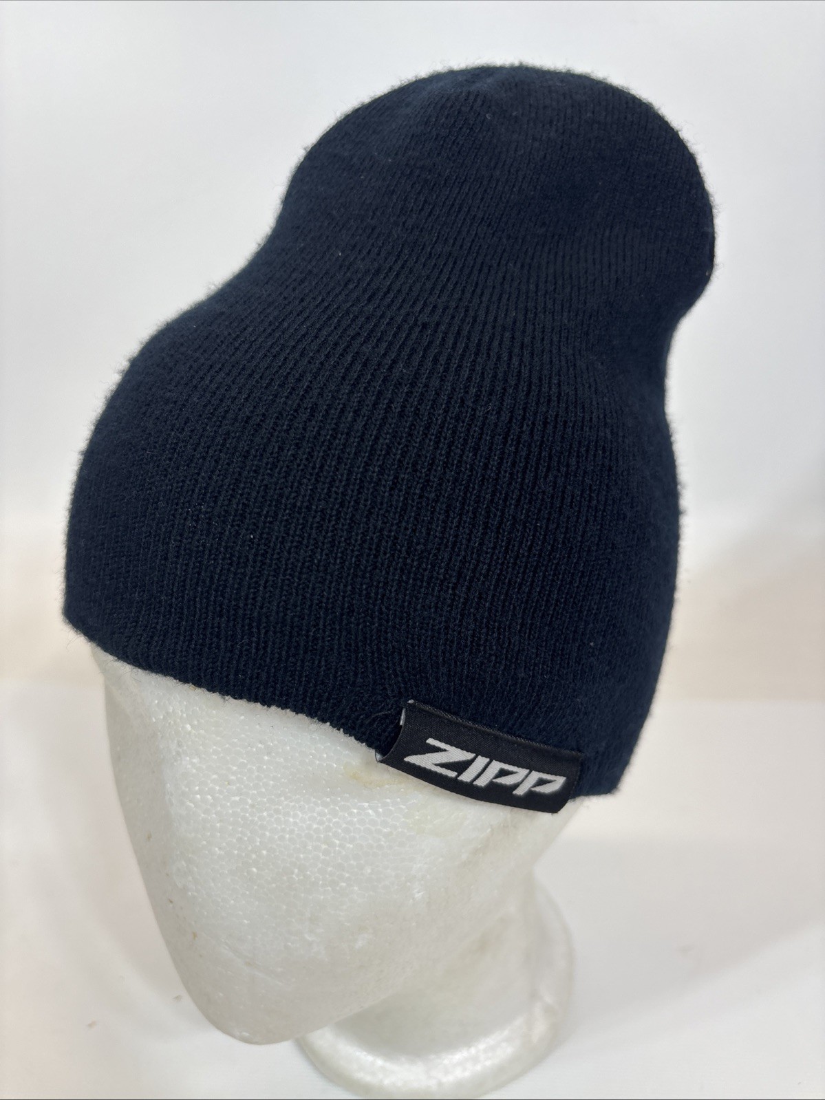 Vintage ZIPP Cycling Cap Beanie Black Made in Korea