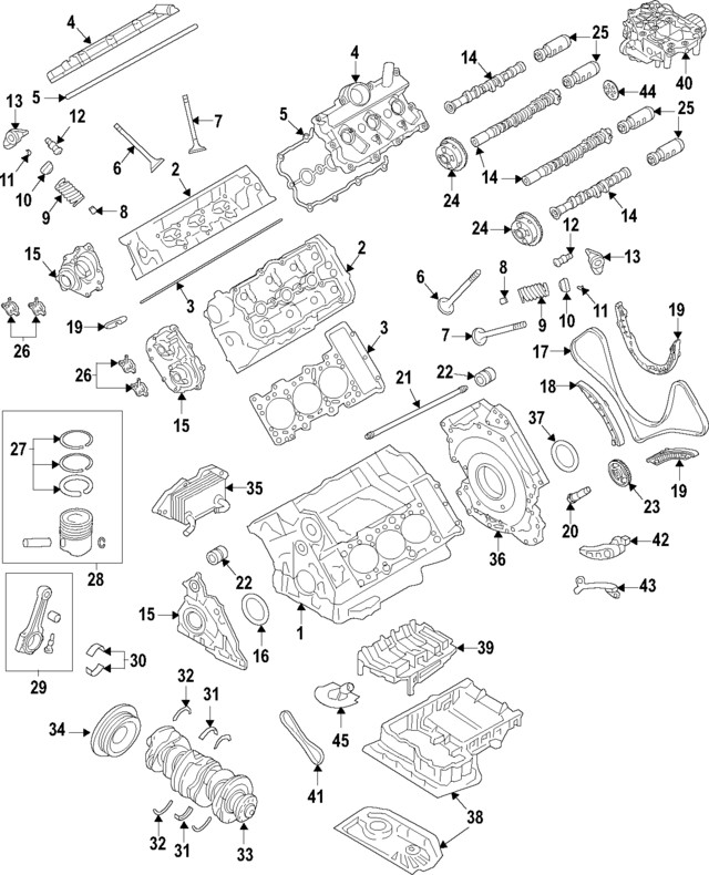 Genuine Porsche Valve Keeper 955-105-651-10