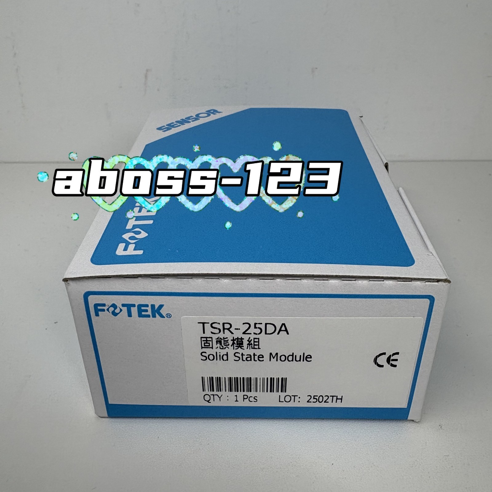 FOTEK TSR-25DA Solid state relay#1pcs New In Box