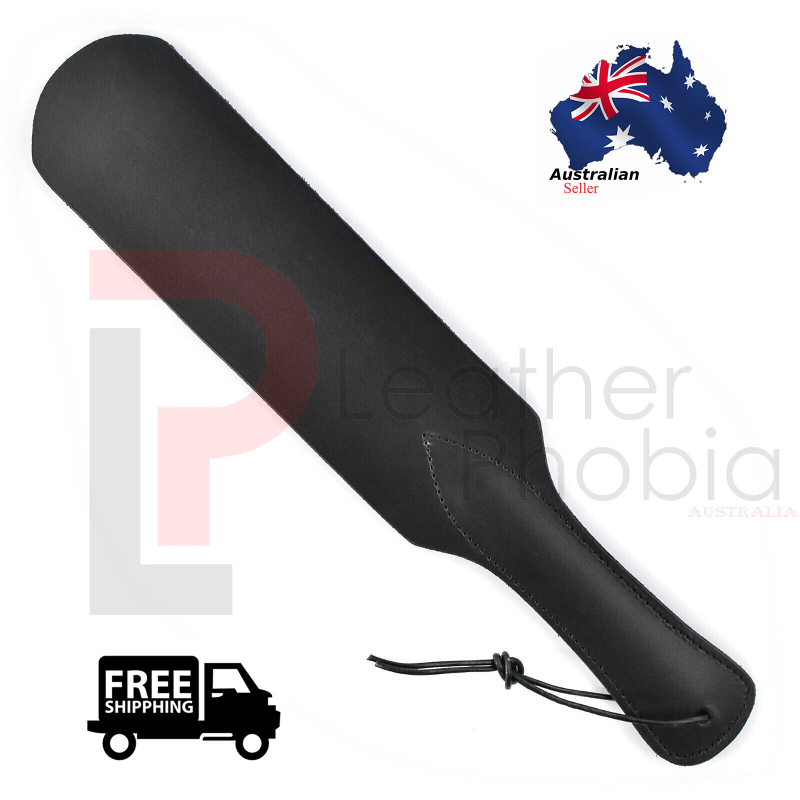 Genuine Leather Paddle Belting Long Shaped Leather Paddle Cowhide Leathe Slapper