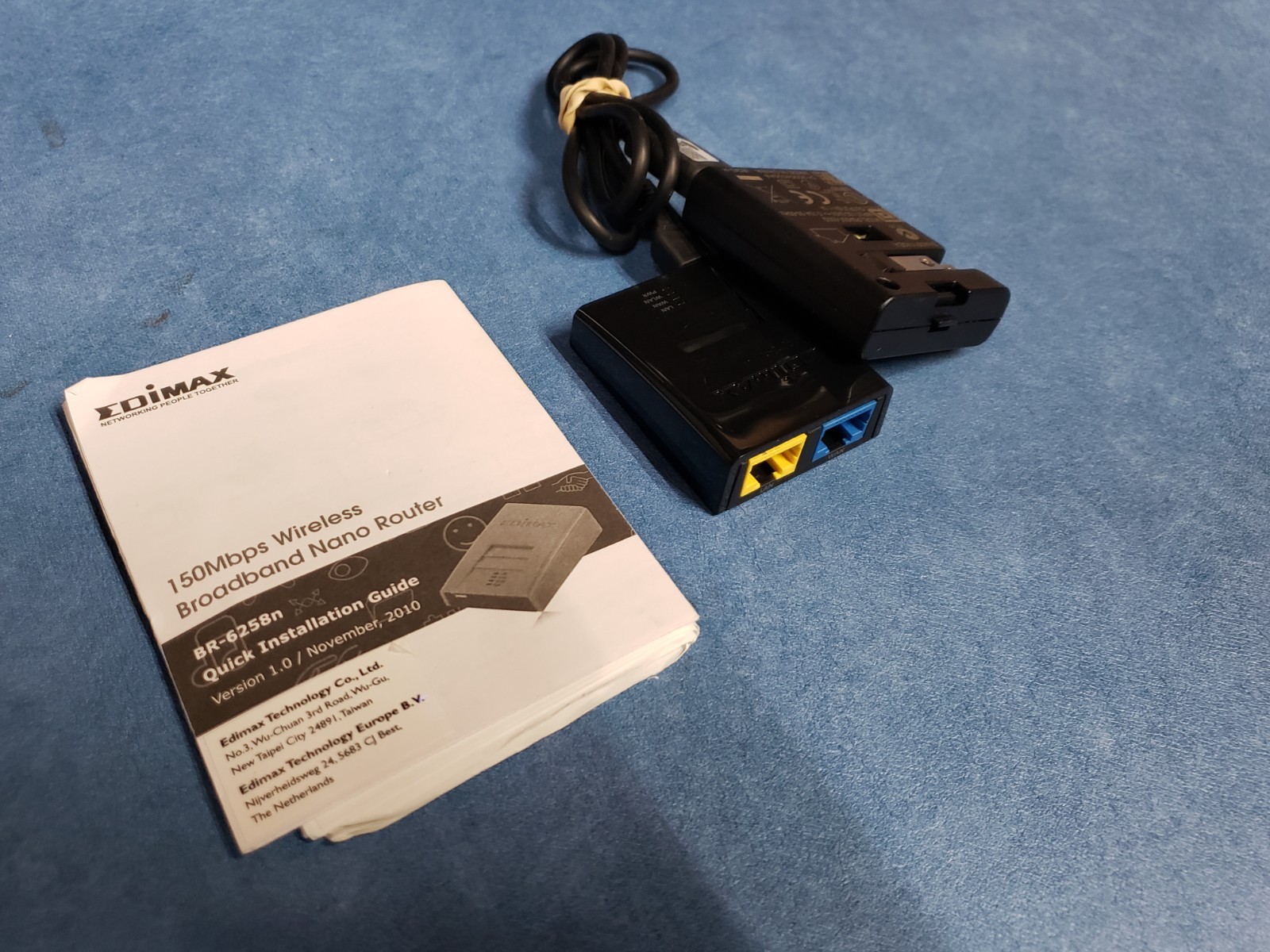 Edimax BR-6258n Nano Router used