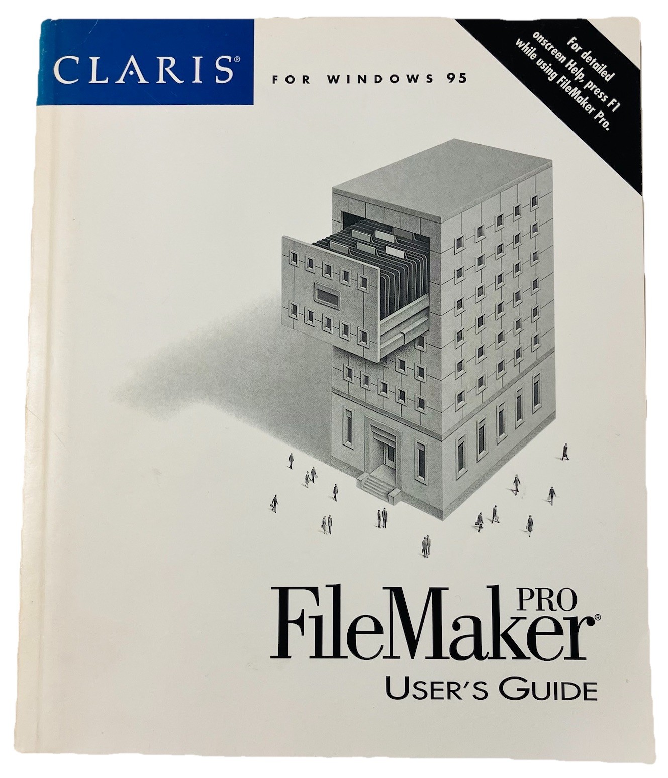 Claris FileMaker Pro User Guide Windows 95 Manual Vintage Database Software
