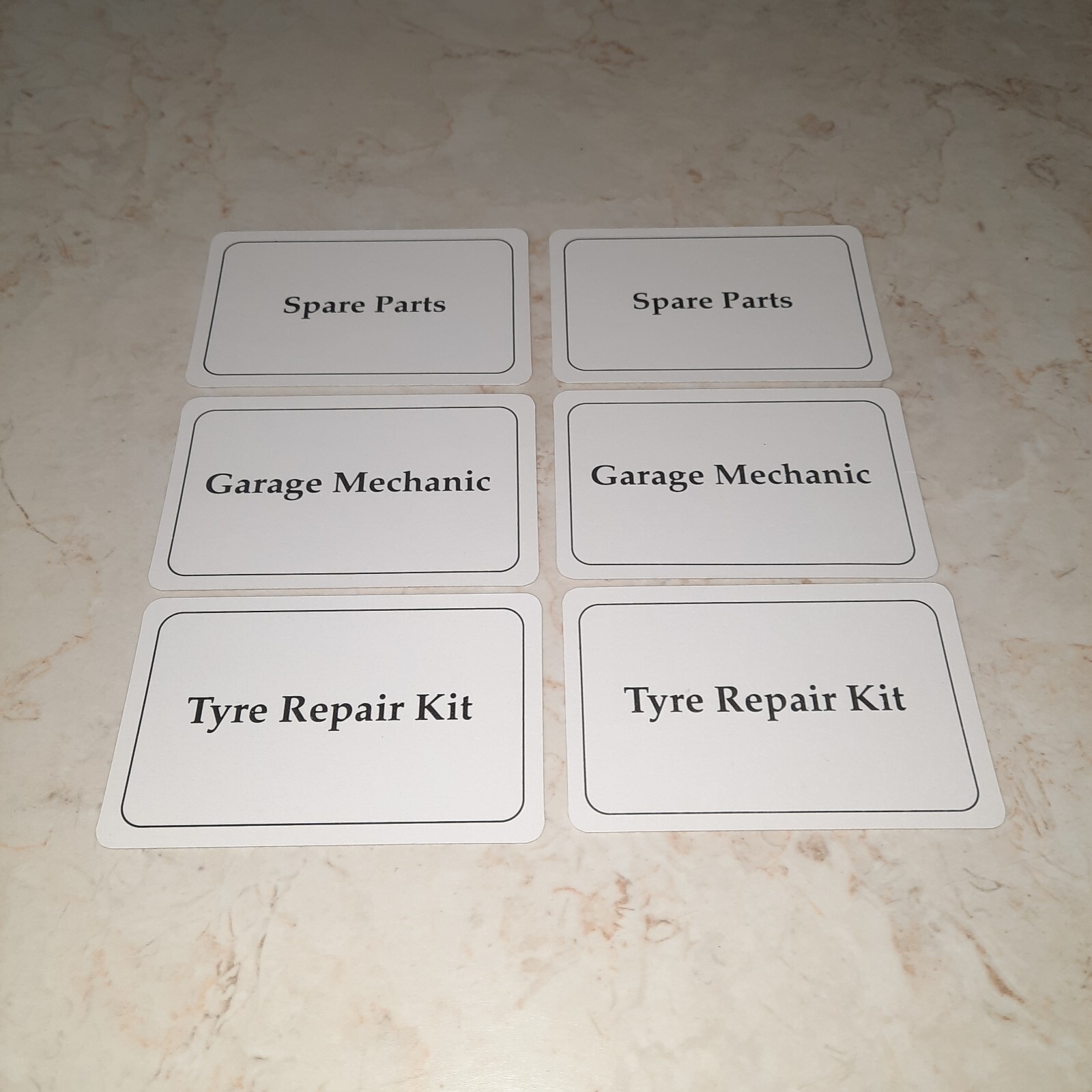 Hedgehogs Revenge Vintage Game Replacement Piece Destination Cards