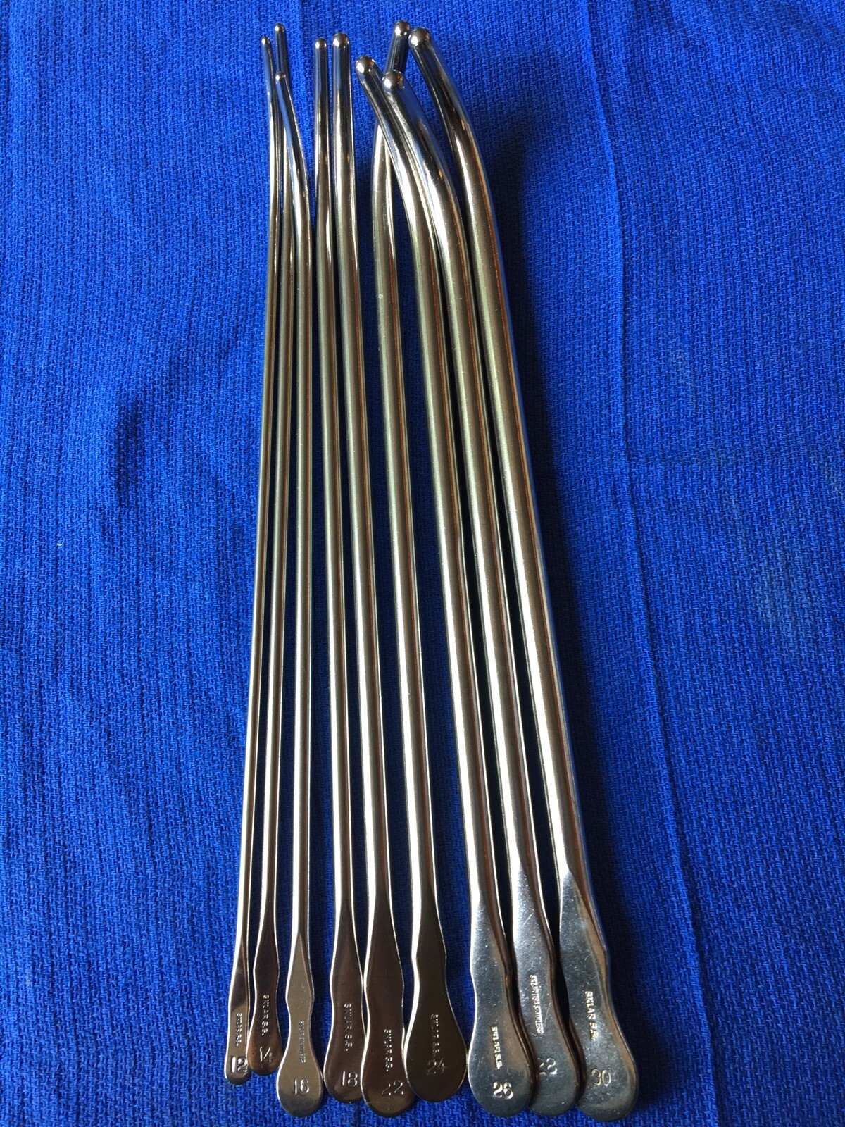 Sklar Dilator Set of 9 Urethral Sound Set