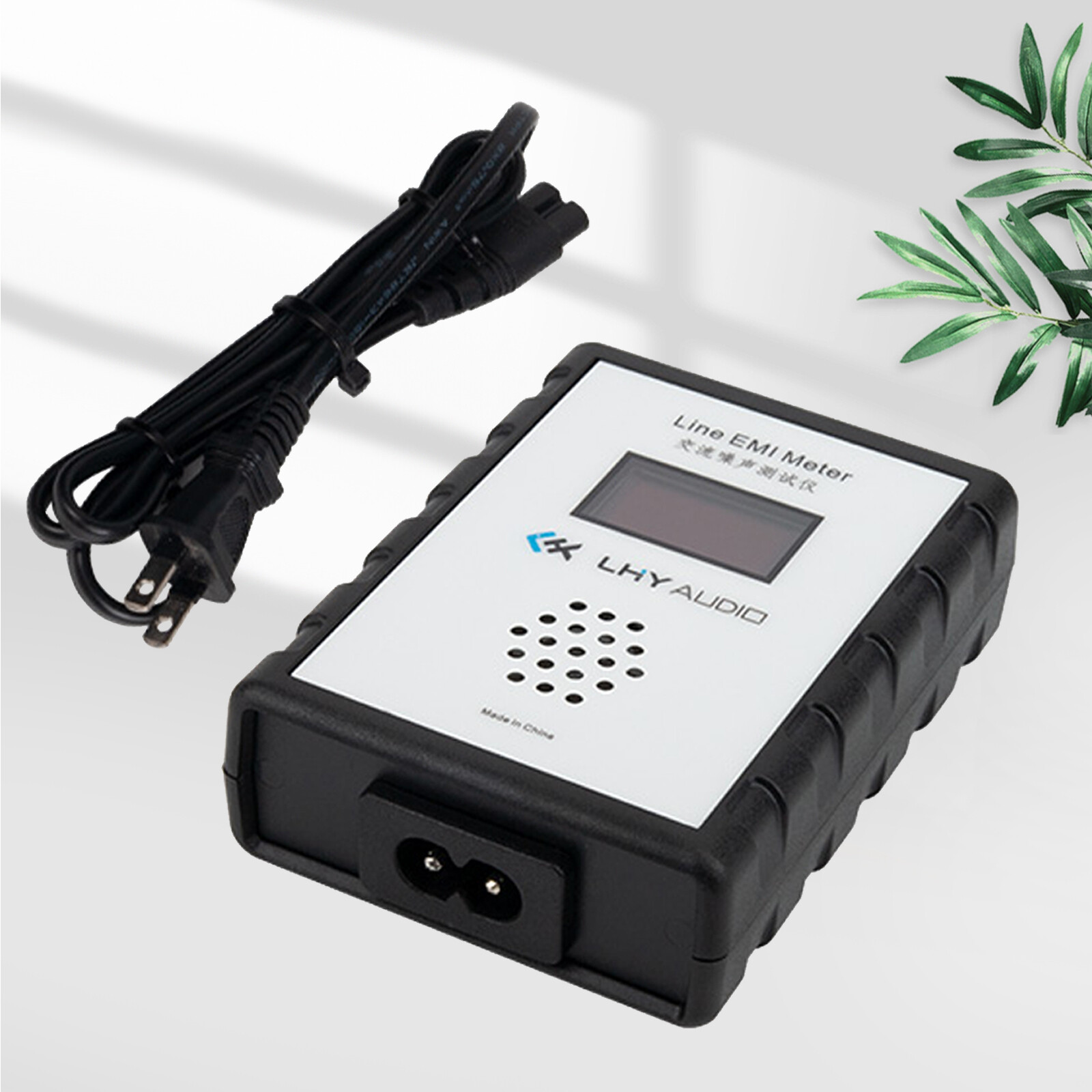 Line EMI Meter Mains Noise Tester Broadband AC Power Meter Ripple Analyzer OLED