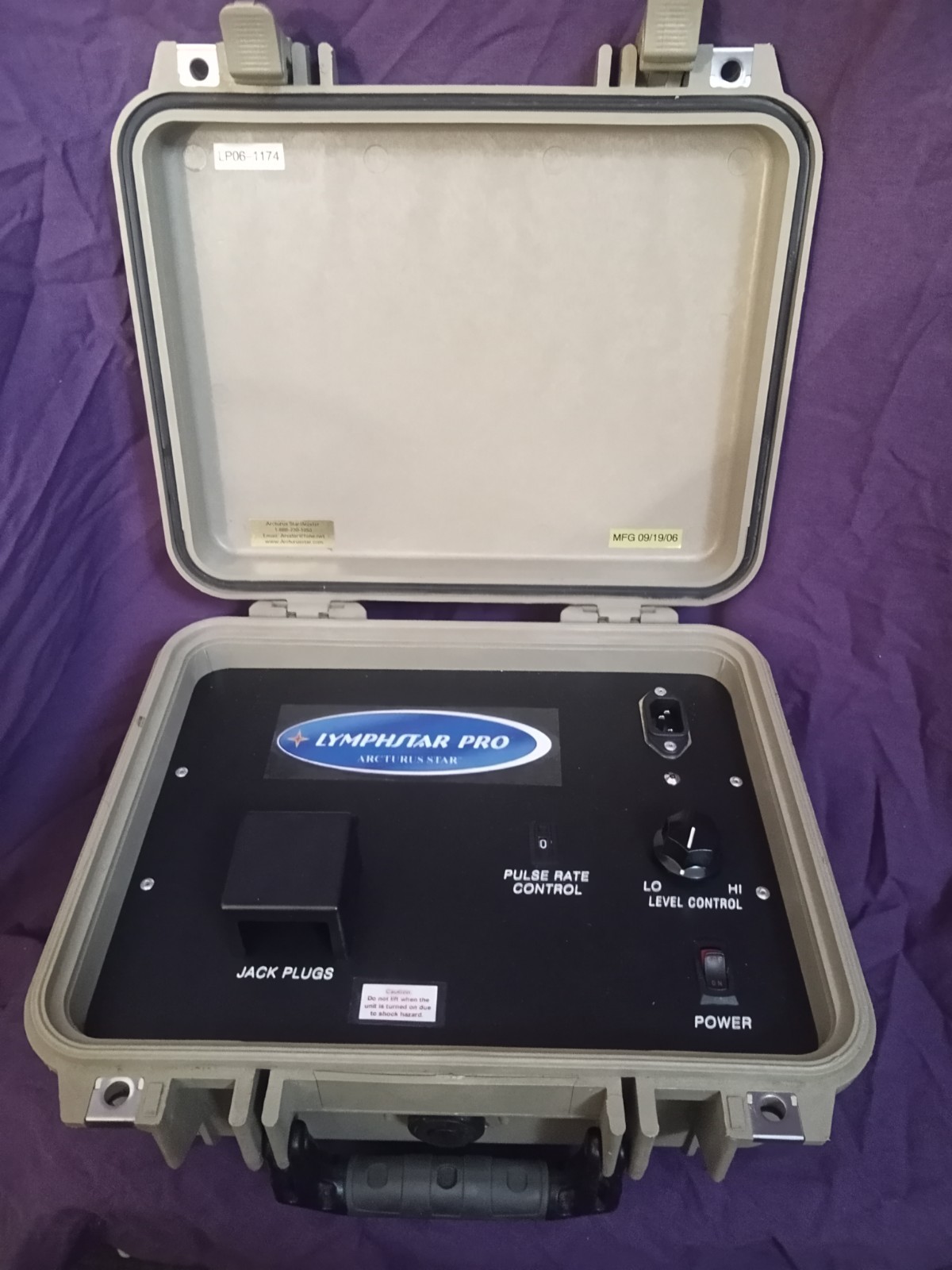 Arcturus Star Lymphatic Pro Lymphatic Enhancement Machine only no app cables