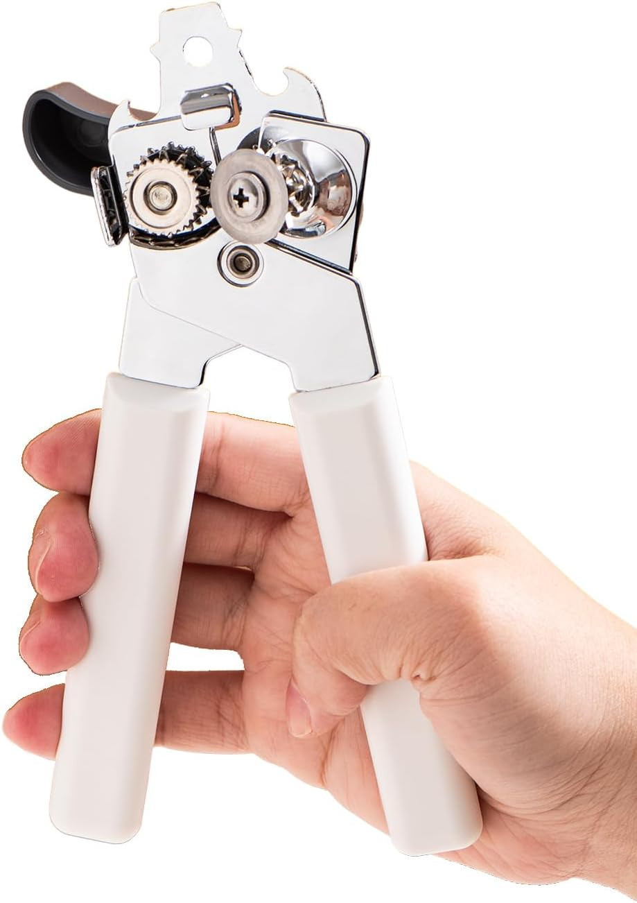 Manual Can Opener Stainless Steel Smooth Edge Easy Bottle Opener Kitchen Tool