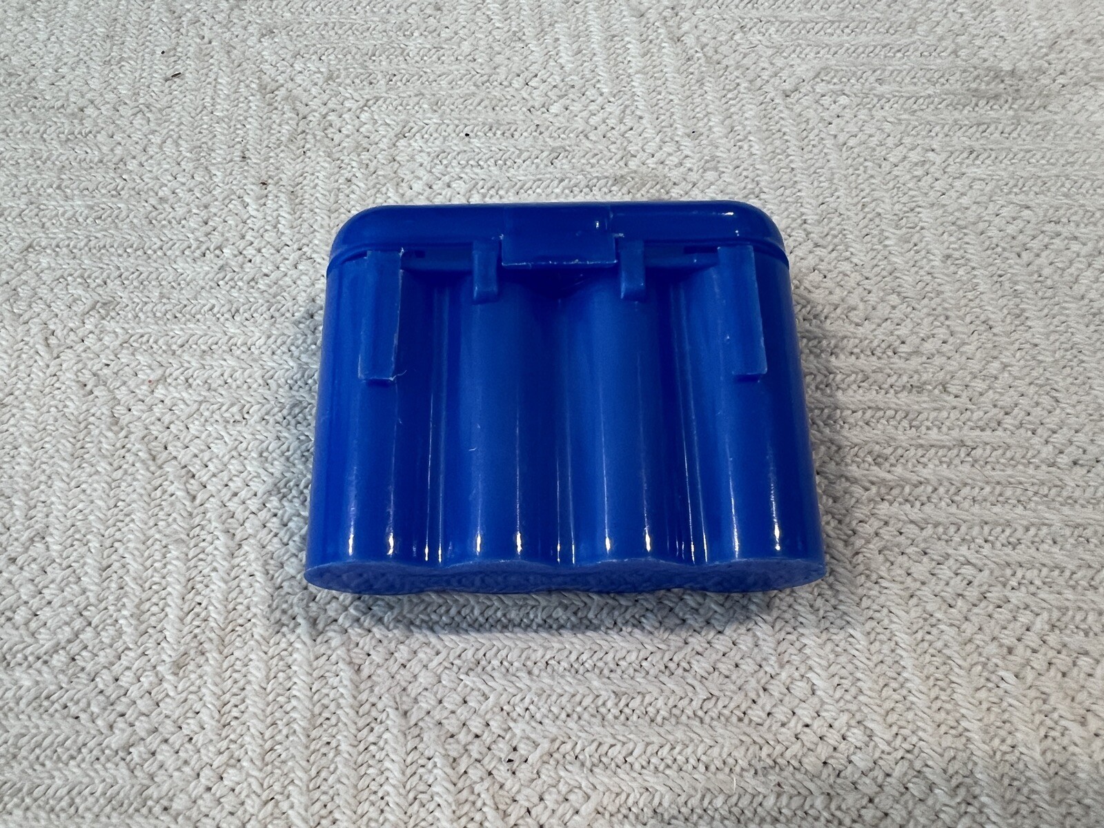 AA/AAA Battery Plastic Storage Case, Blue