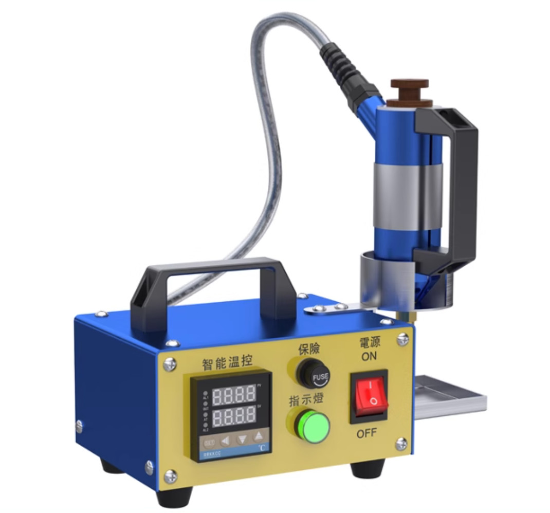 Mini Hot Melt Glue Machine Glue Head Rubber Leather Hot Melt Glue Machine 220V