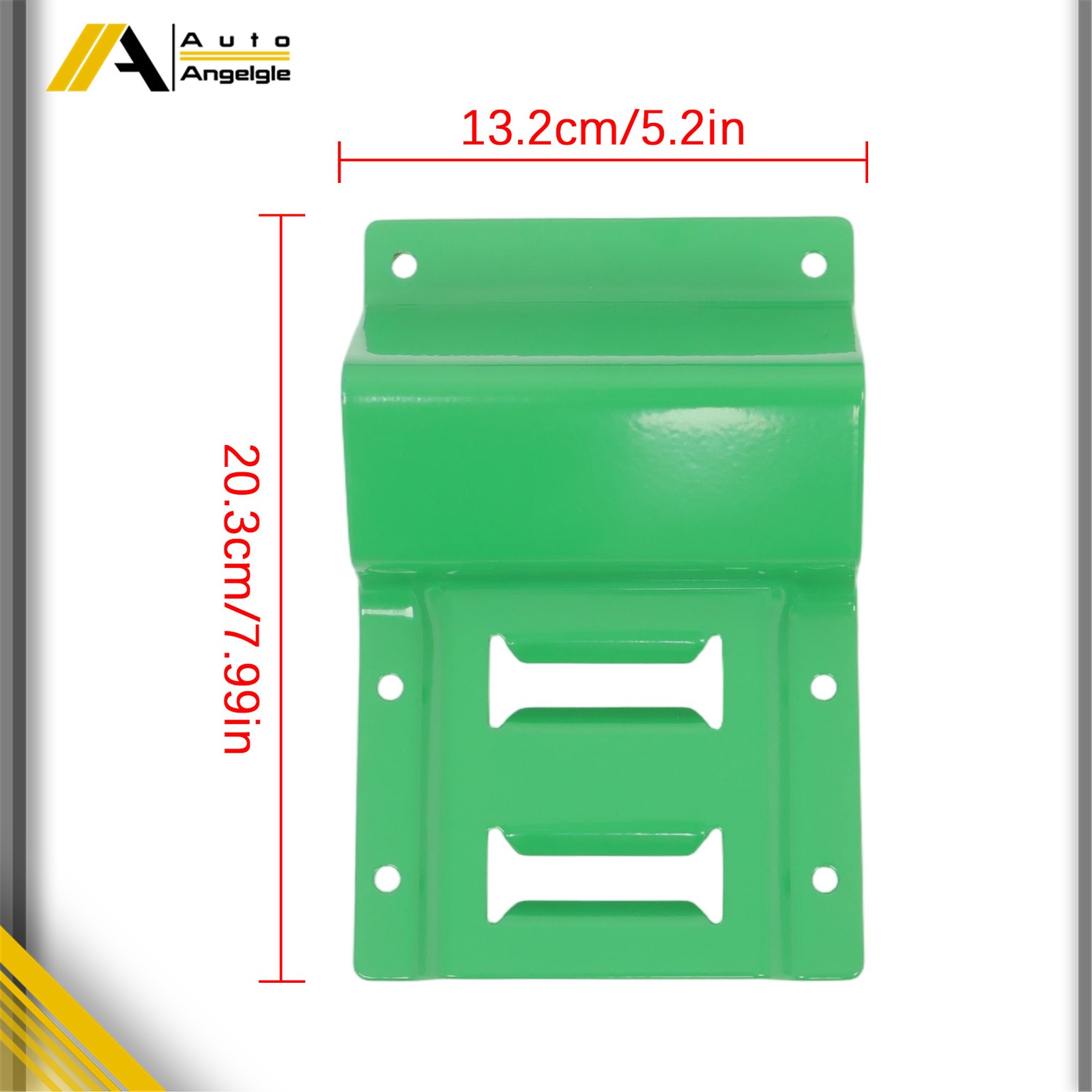 Green E Track Wheel Chock 8ft Green Ratchet Straps Kit 2 Sets For Trailers ATV