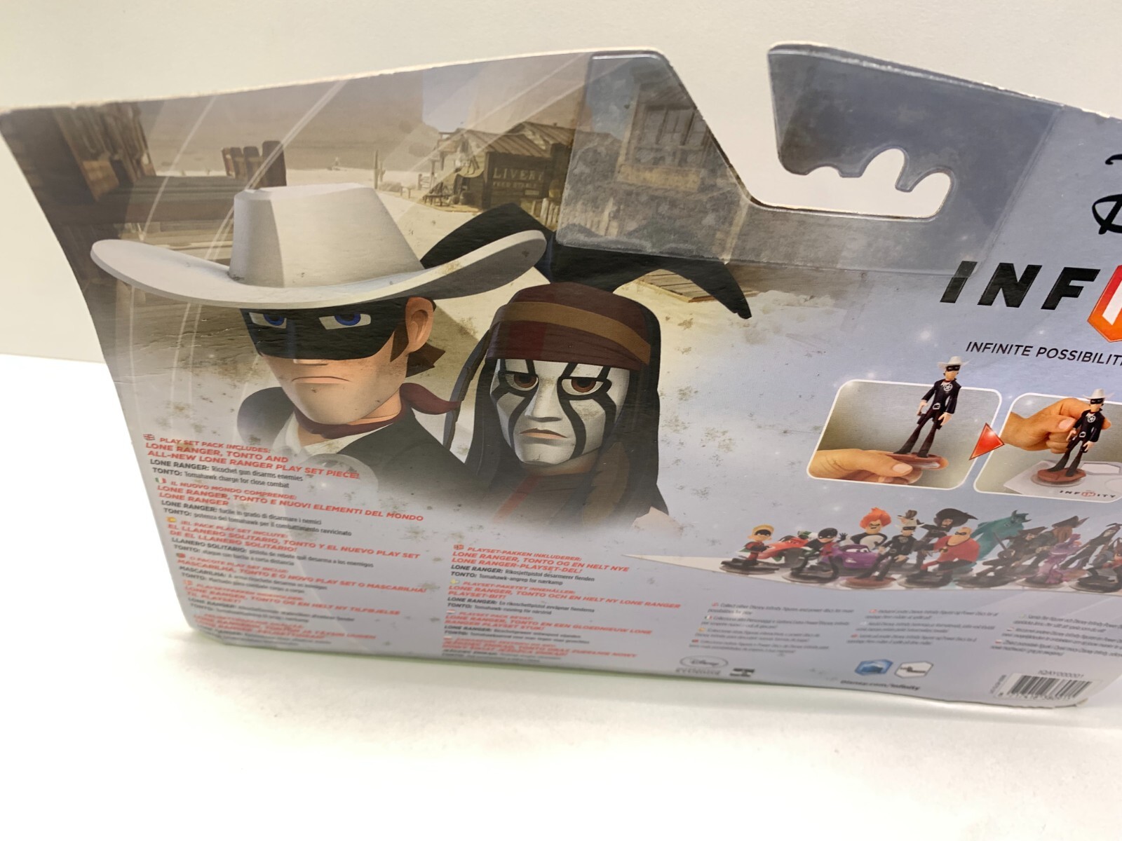 PLAY SET PACK: SILLY LONE RANGER - DISNEY INFINITY - NEW