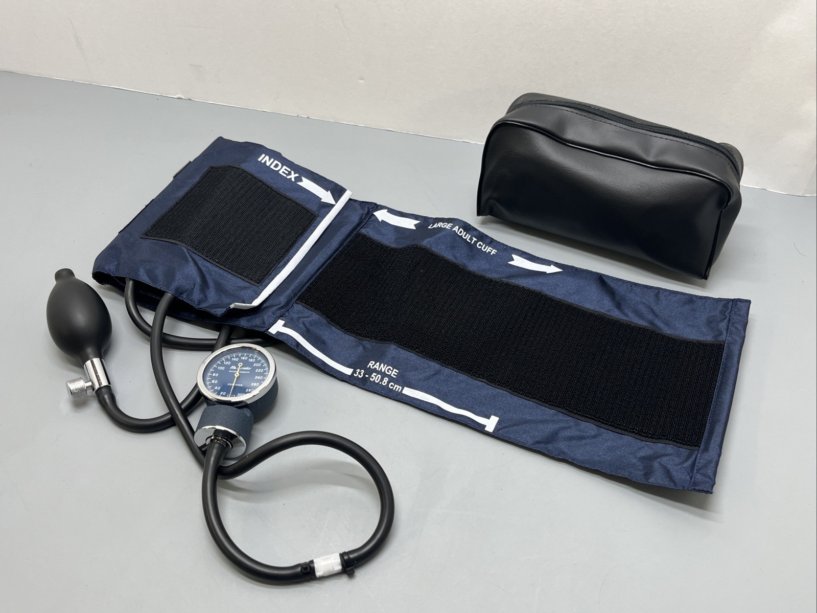 MABIS Caliber Manual BP Cuff Aneroid Sphygmomanometer - Open Box