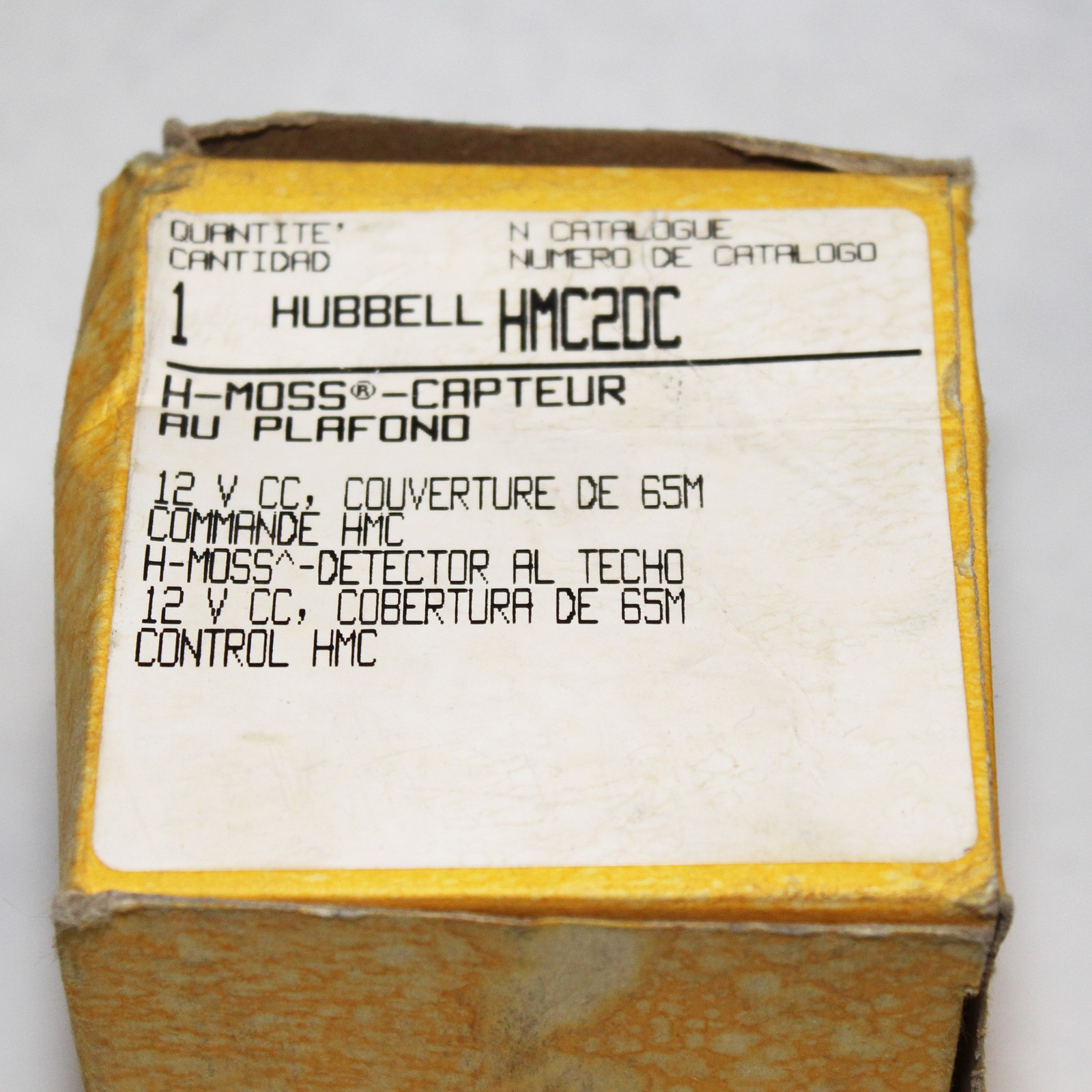 HUBBELL HMC2DC H-MOSS 12V CEILING MOUNT OCCUPANCY SENSOR NIB!