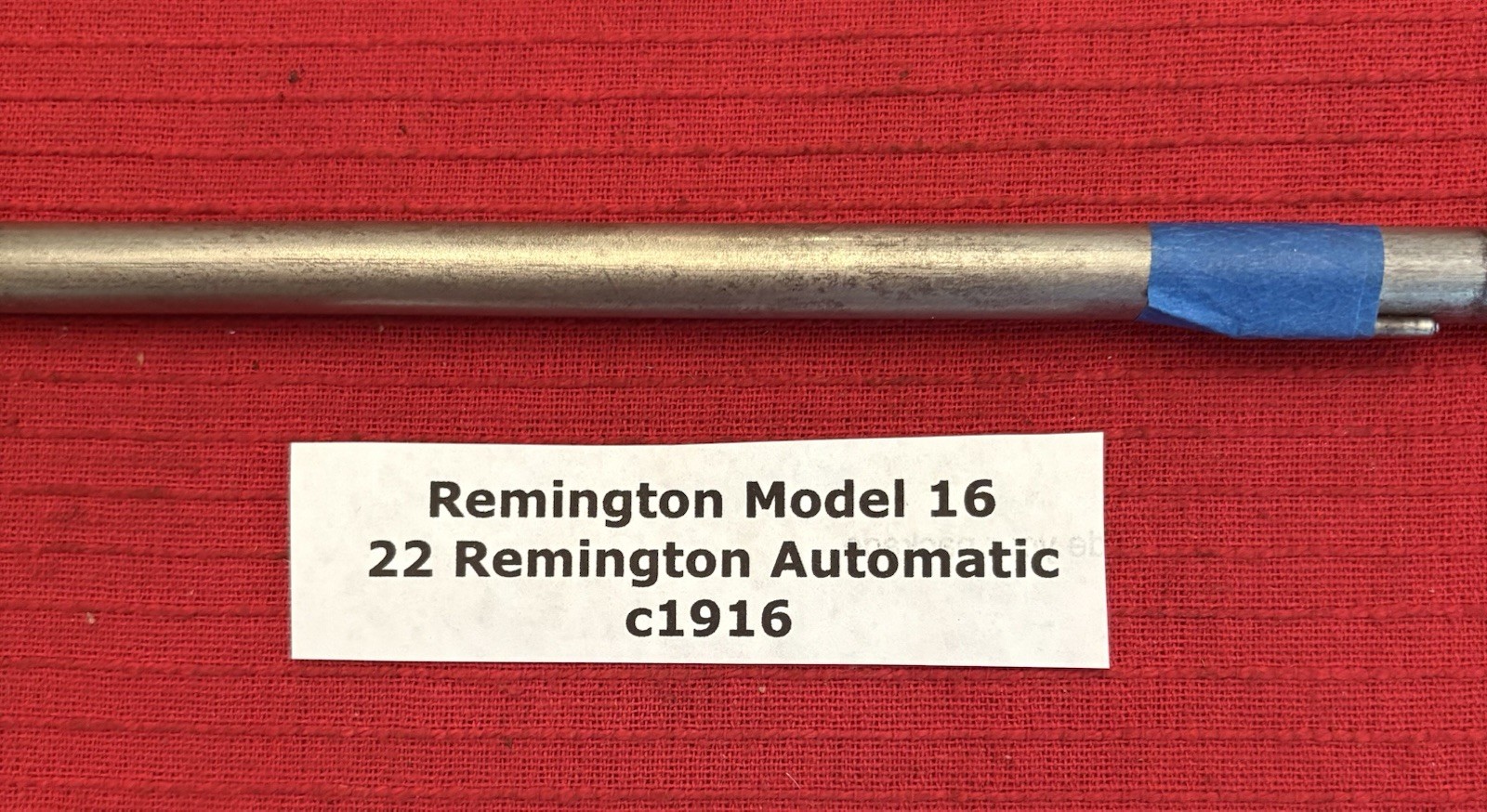 Remington Model 16 22 Automatic Original Outer Magazine Tube & Pin c1916