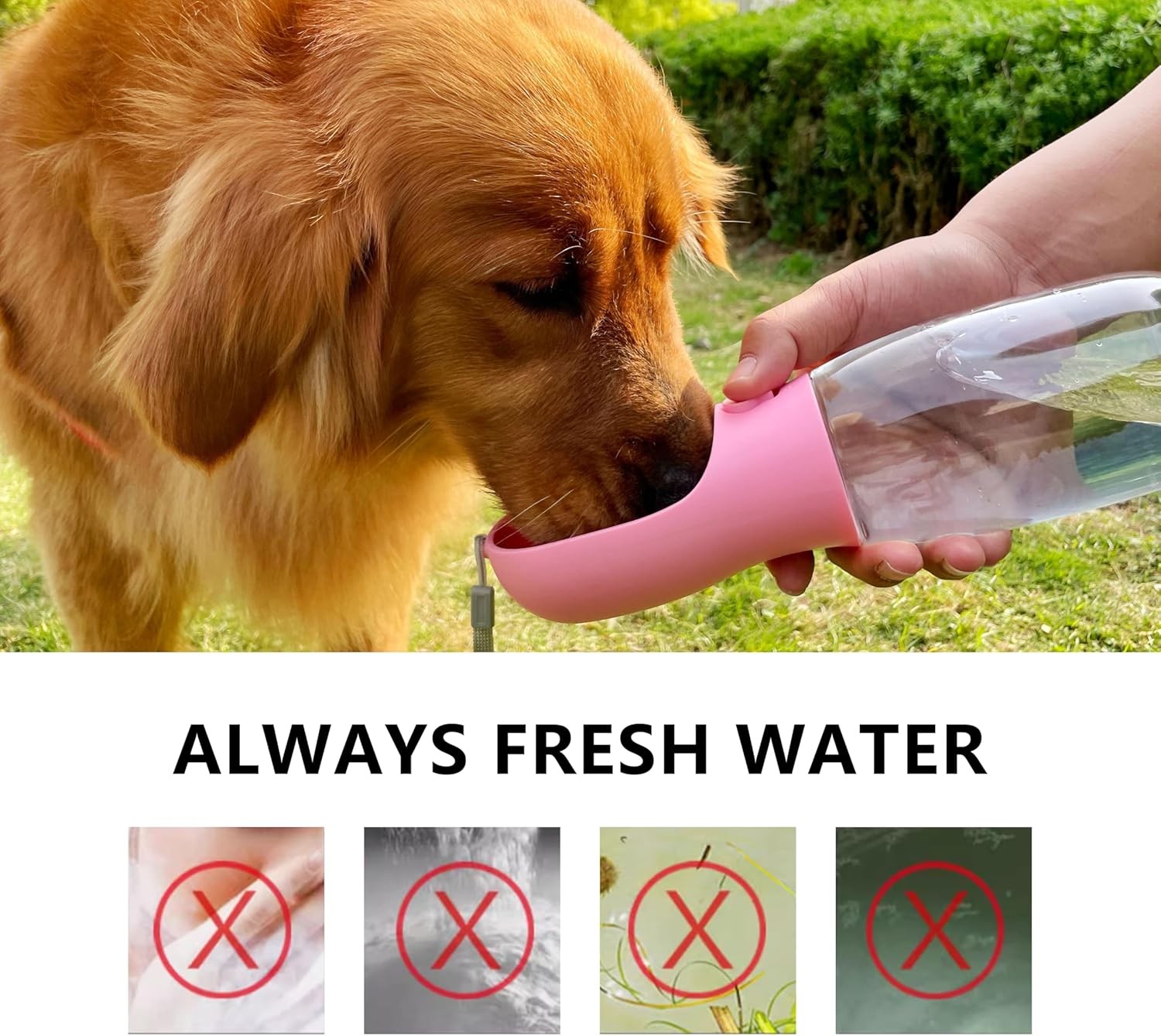 Filter For Dog Water Bottle,Activeted Carbon Element,Change the White