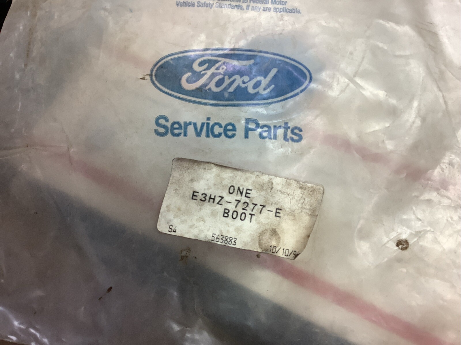 Nos Ford E3HZ 7277 E Manual Transmission Shift Boot for Freightliner