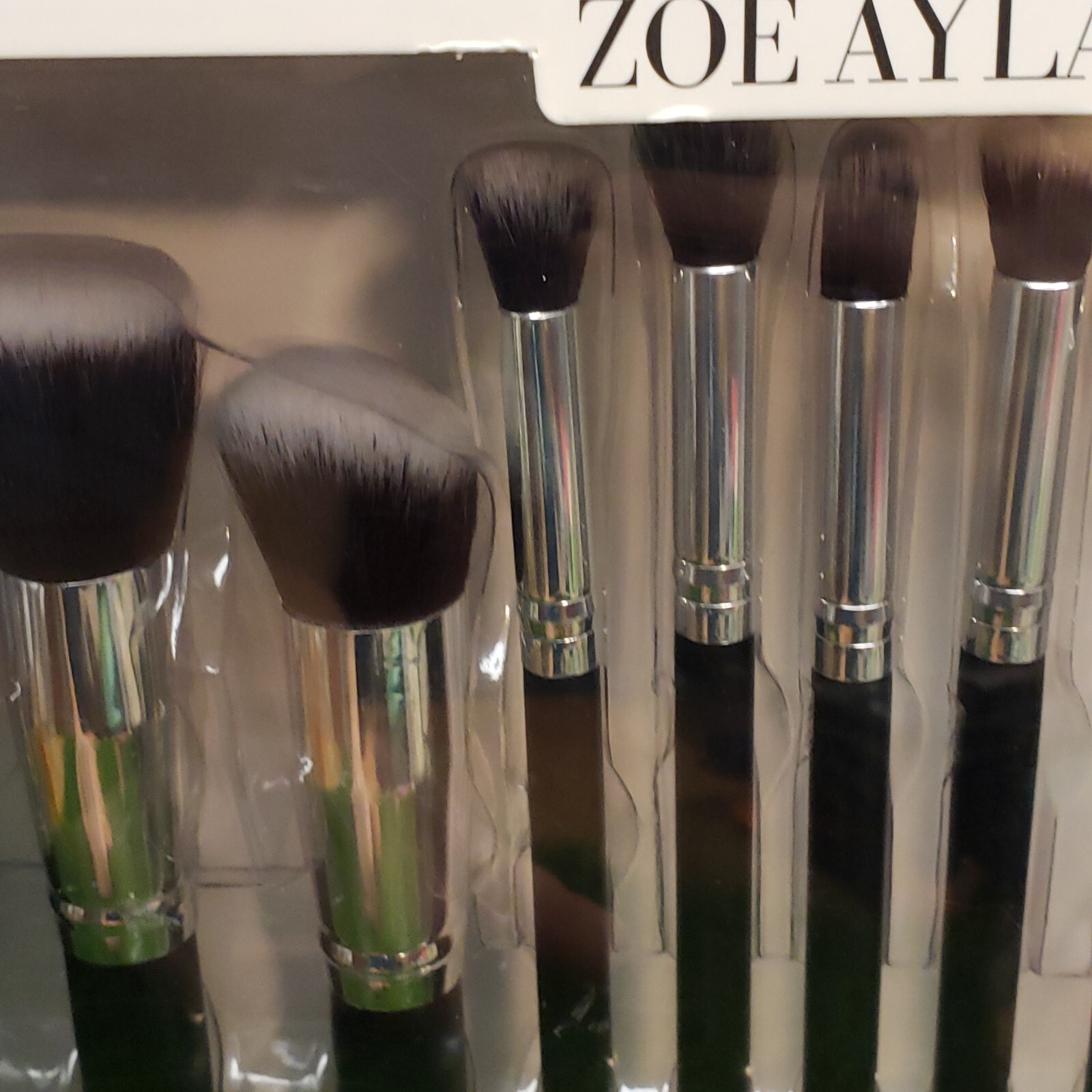 Zoe Ayla - 10 PIECE KABUKI BRUSH SET - with vegan Leather Travel Case