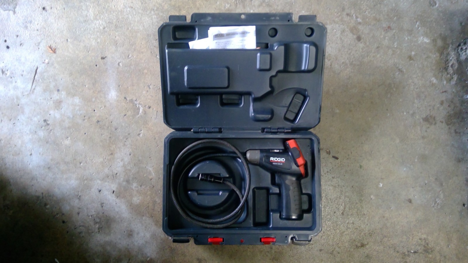 RIDGID Micro CA-25 Digital Handheld Inspection Camera With LED Light 40043