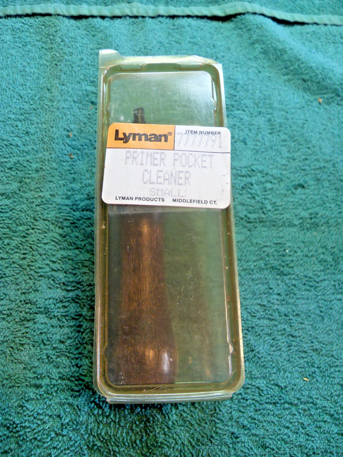 NOS--Lyman primer pocket cleaner, small #7777791