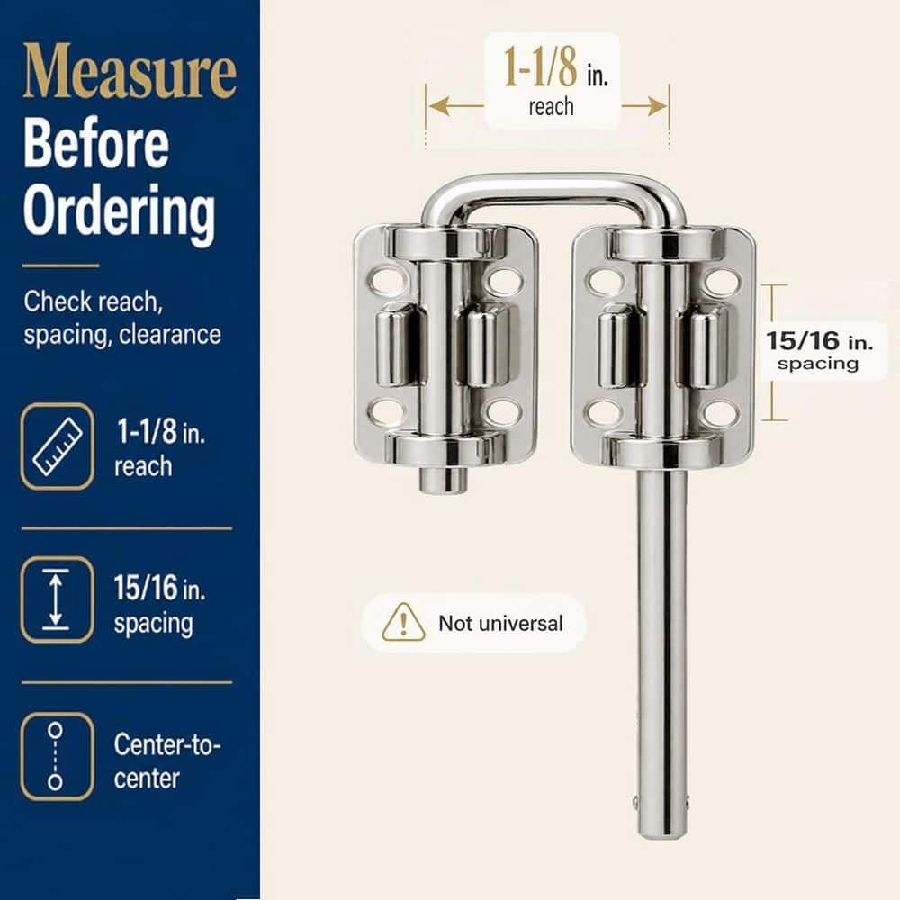Prime-Line Sliding Door Loop Lock - Nickel Plated