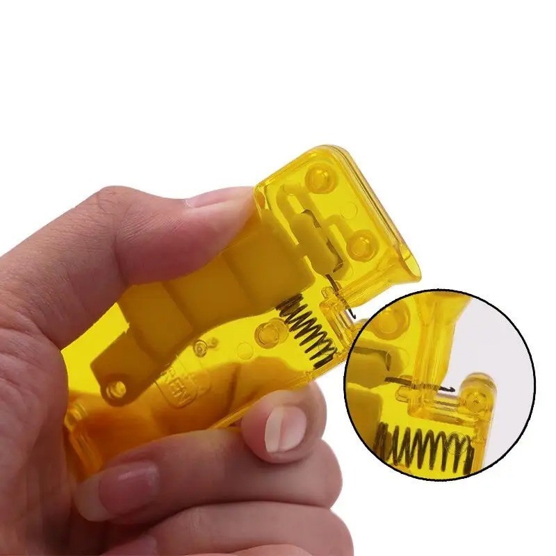 New Elderly Use Automatic Easy Sewing Needle Device Threader Thread Guide Tool