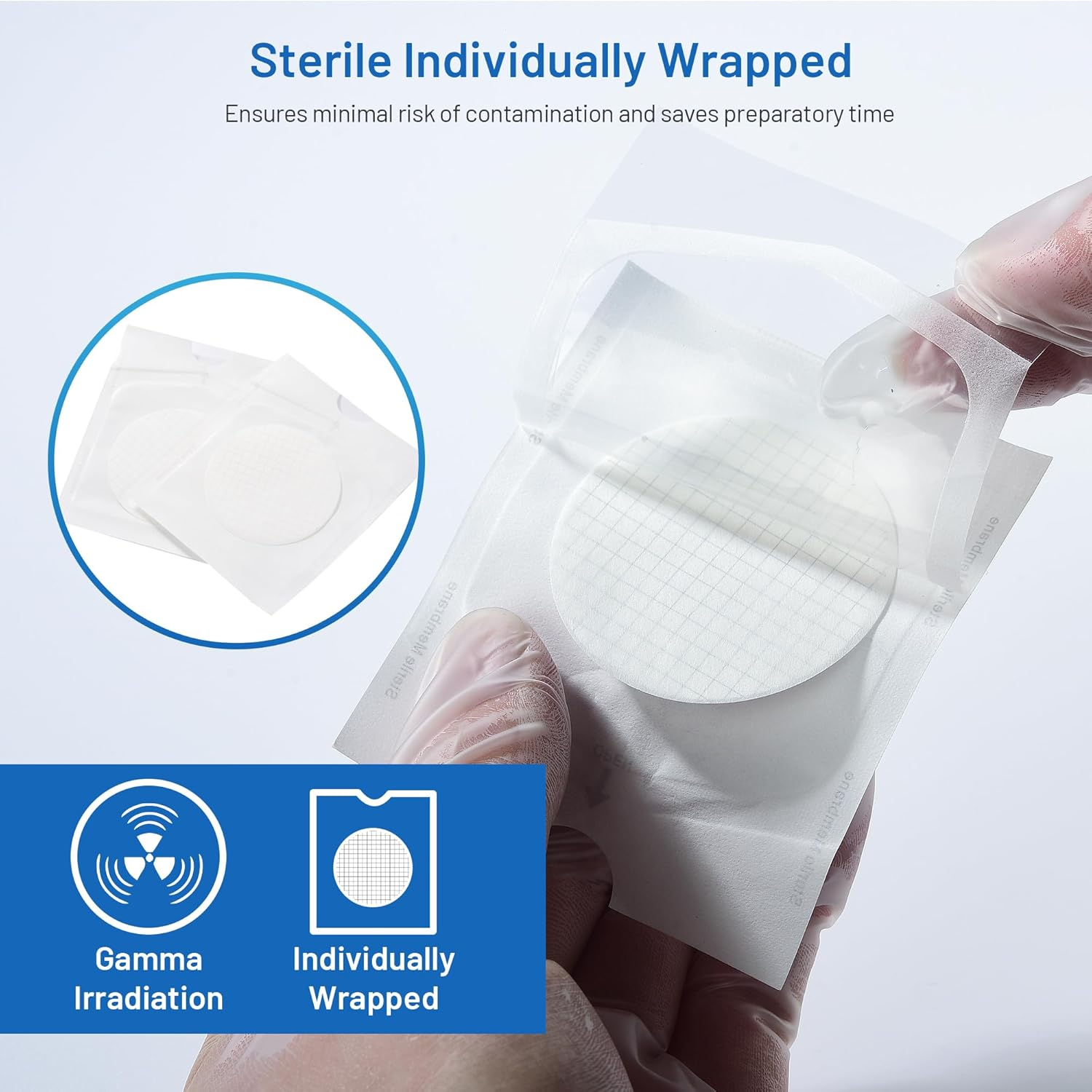 MCE Membrane Filter, Sterile, 47Mm, 0.45Μm, Hydrophilic, Individually Wrapped, B