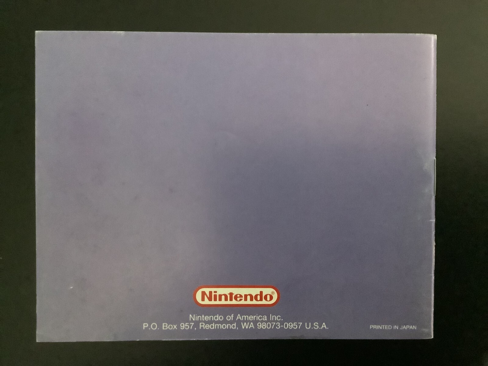 Tetris NES Nintendo Instruction Manual Only - Good Shape