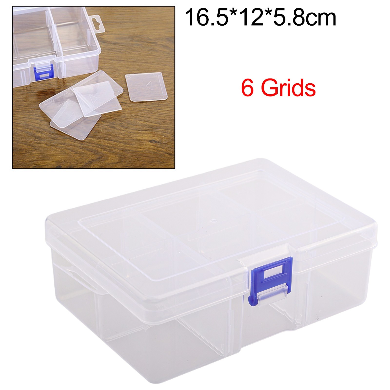 Home Organization Compartment Case High Quality Materials Compact Dustproof