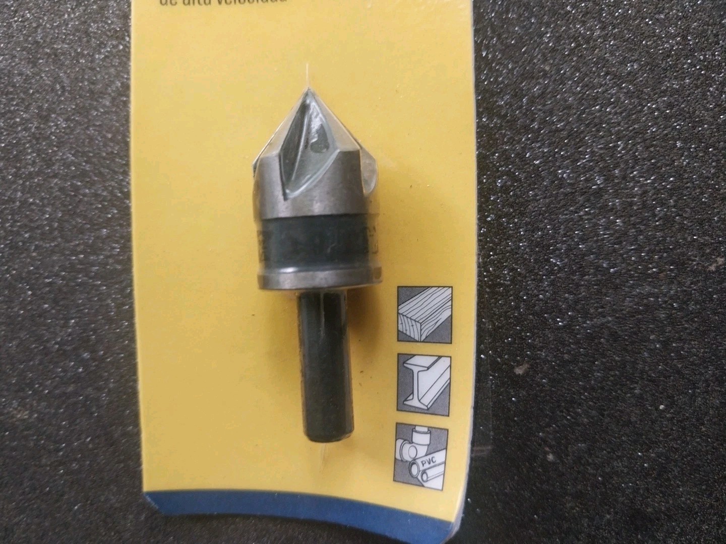 Irwin 12412 5/8" High Speed Steel Countersink