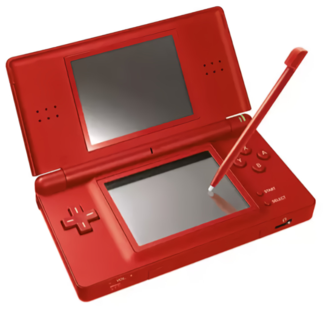 Nintendo DS Lite Rare Asian Release + Extra Battery! - Sparkling Red Color