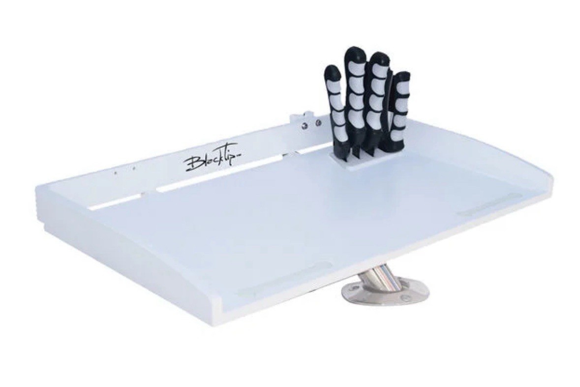 BLACKTIP 21” Fillet Fish Bait Table with Mount