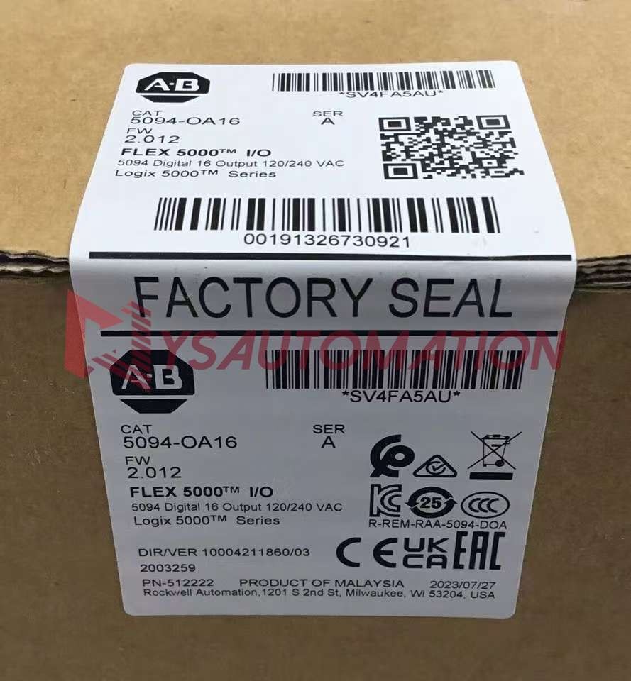 Allen-Bradley 5094-OA16 New Factory Sealed 5094OA16 New in Box Free Shipping PLC