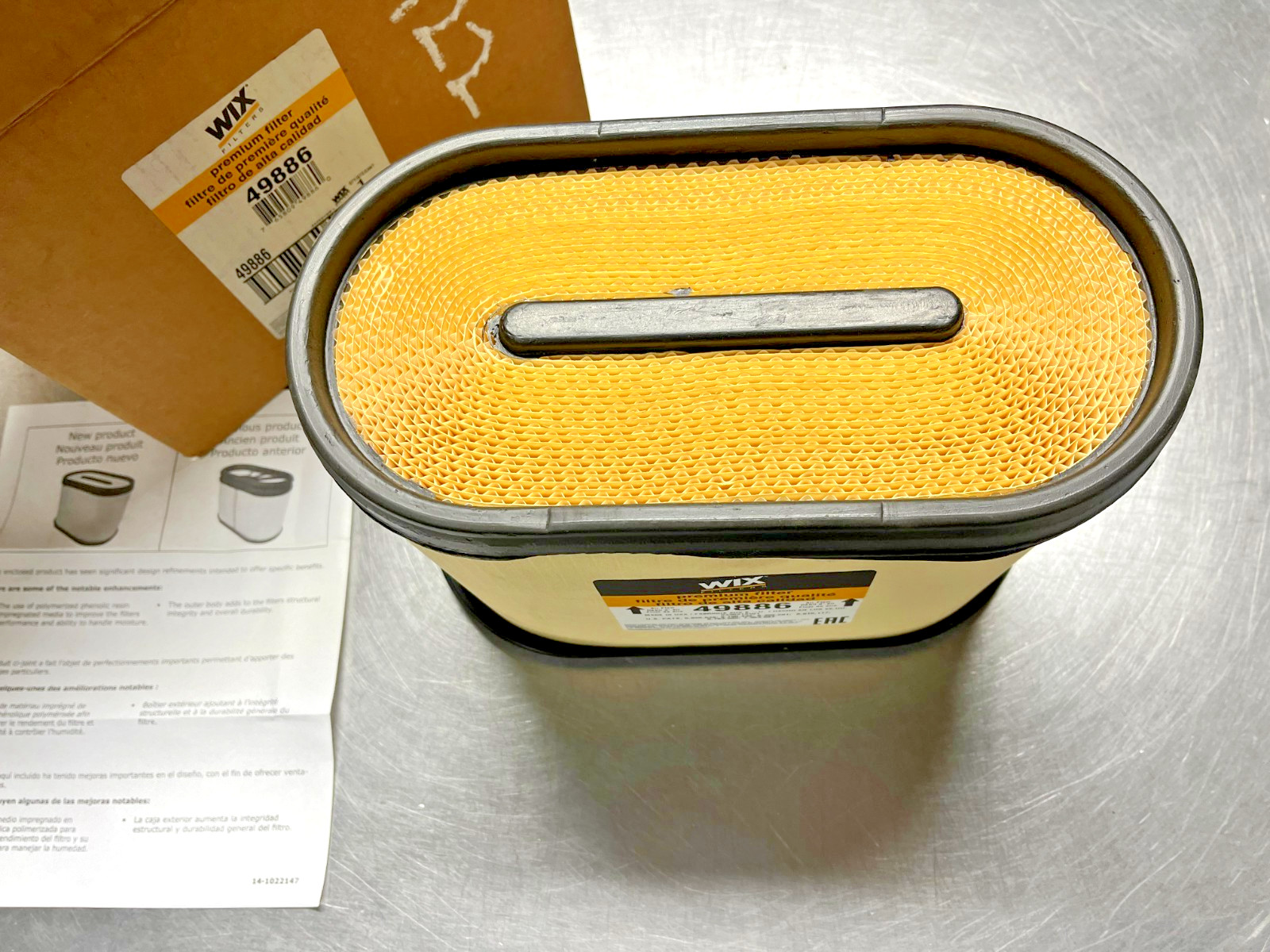 49886 Genuine WIX Air FILTER