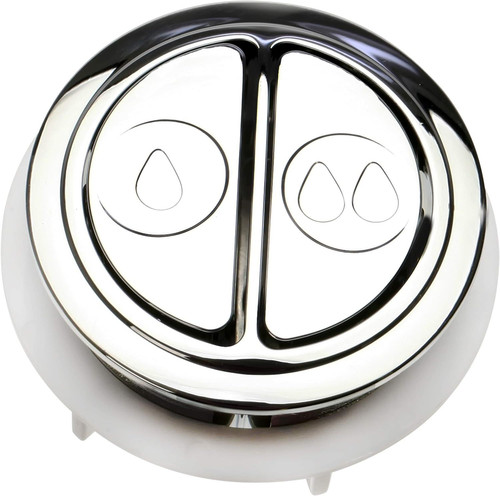 Dual Flush Valve Replacement Button 1 Count (Pack of 1)