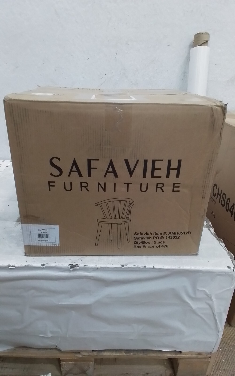 Safavieh BLANCHARD SIDE CHAIR, Reduced Price 2172732116 AMH8512B