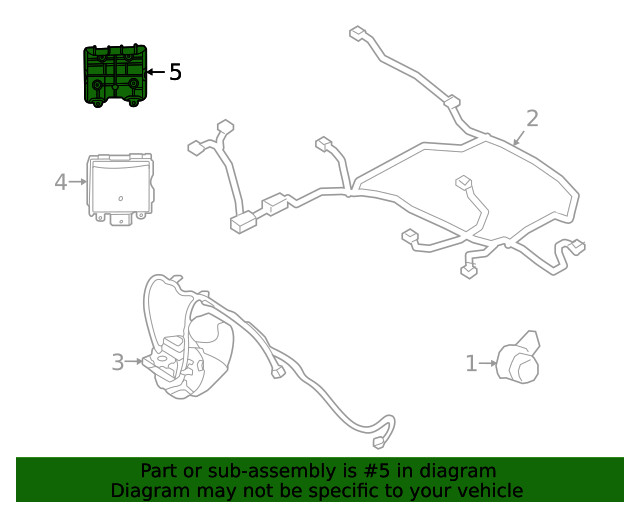 Genuine Ford Bracket M1PZ-14D189-A