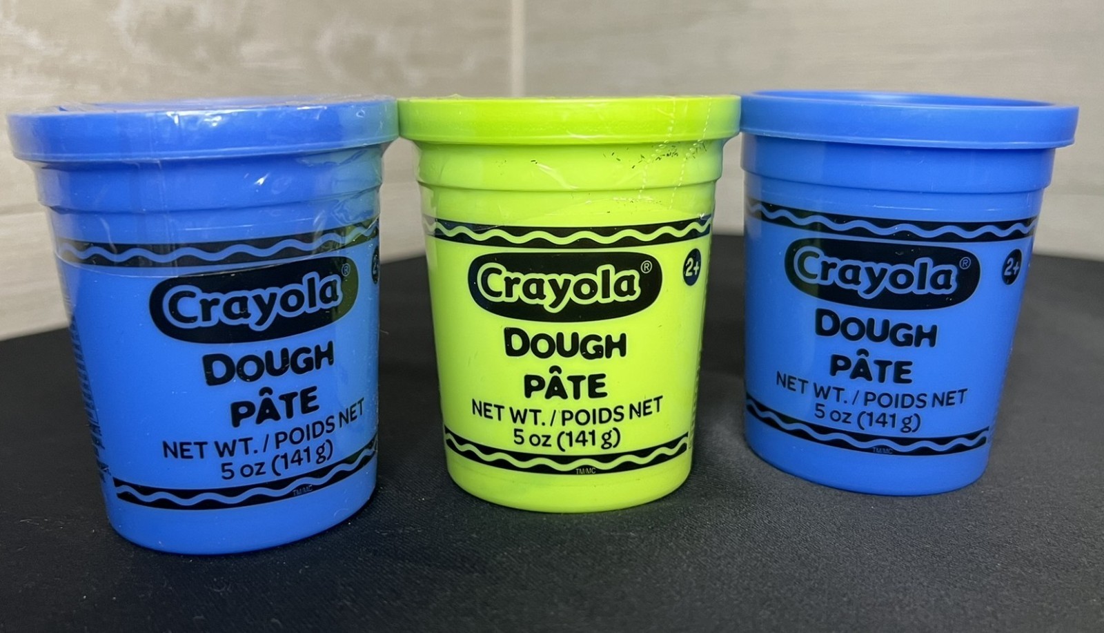 Crayola Dough Lot of 3 – Blue & Green – 5 oz Each – Non-Toxic – Ages 2+