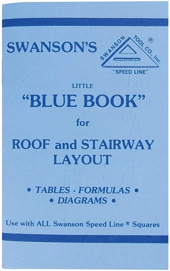 SWANSON Tool Co S0101 7 Inch Speed Square, Blue