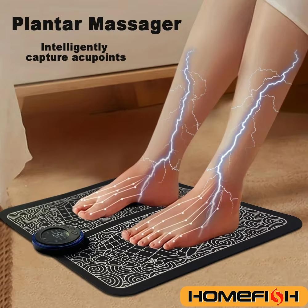 Electric Foot Massager Pad Muscle Massage Relaxation Trainer for Massage Fitness