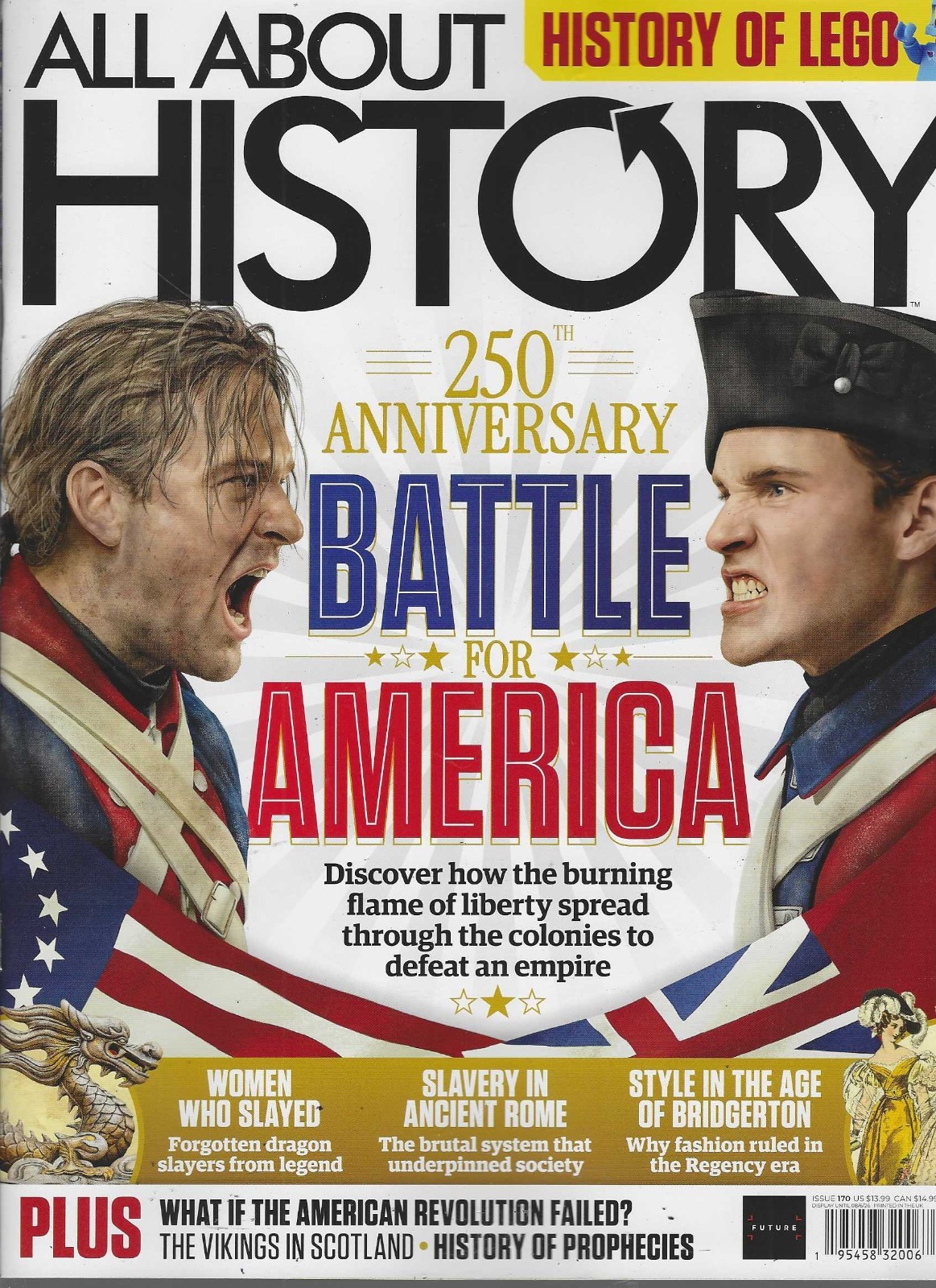 All About History Magazine Issue 170 2026:  250th Battle for America