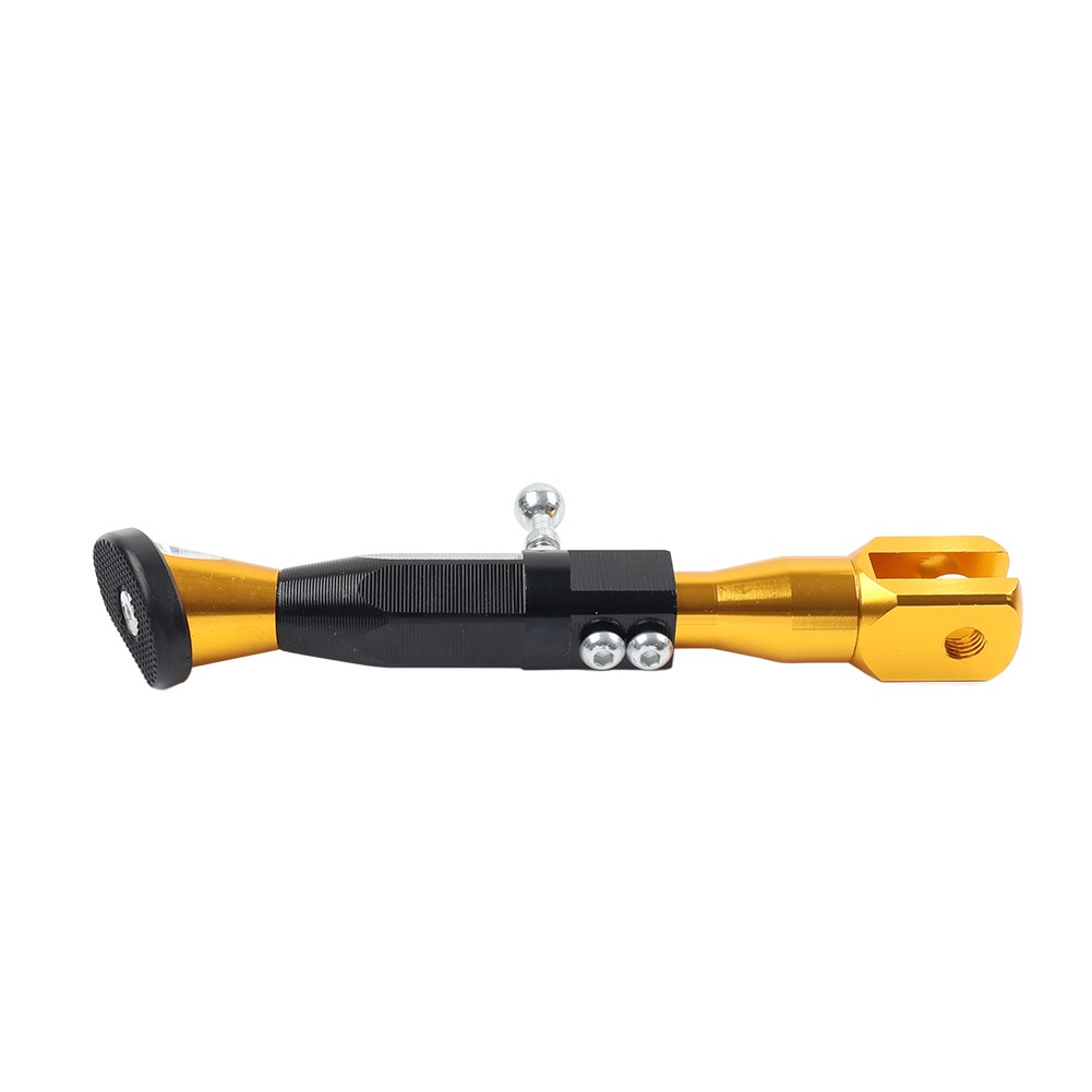 Motorcycle Universal Adjustable Kickstand Foot Side Support Kick Stand Gold