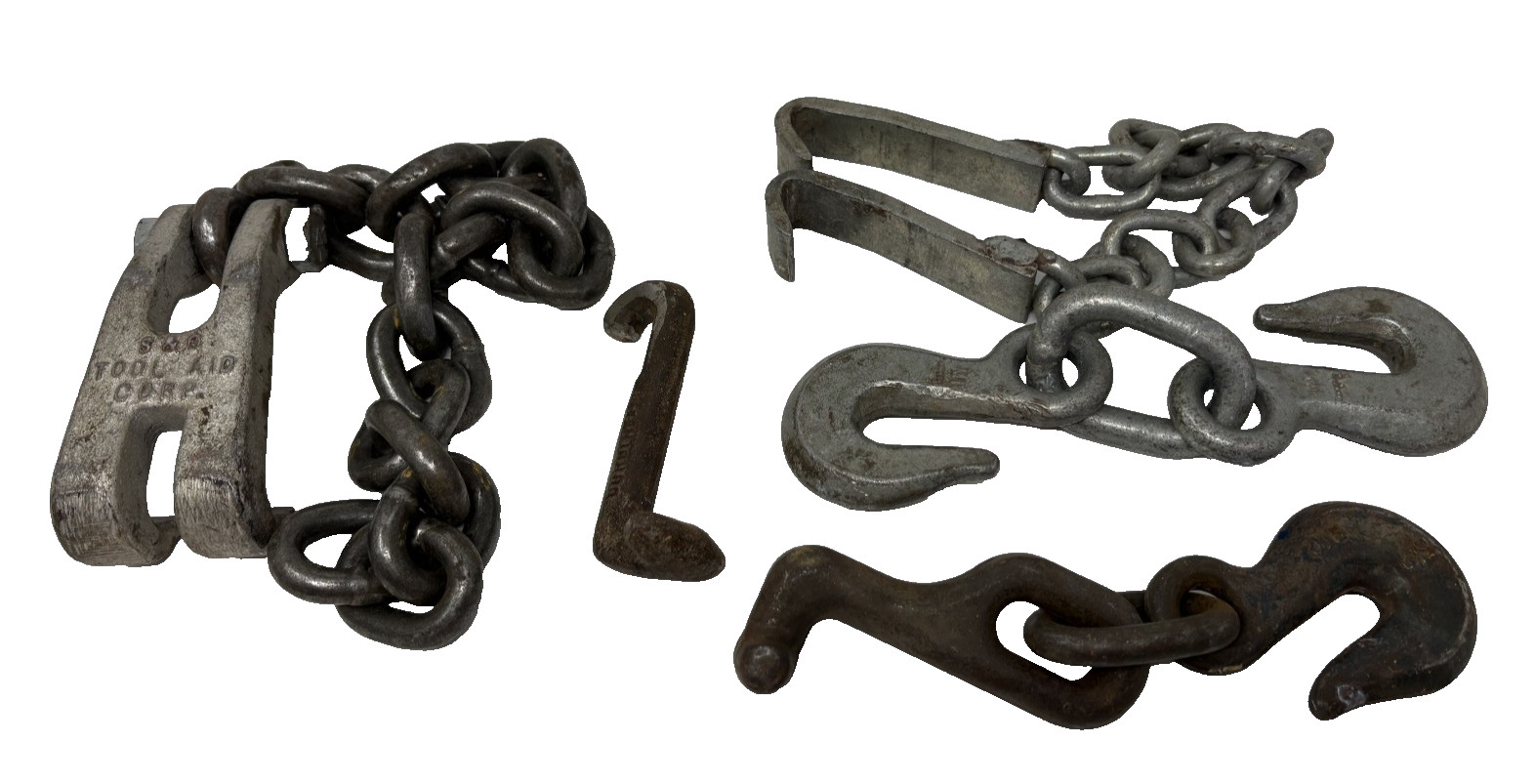 Auto Body Tool 5Pc Lot Bumper Chain Hole Hook Chain Shortener S&G Tool MI