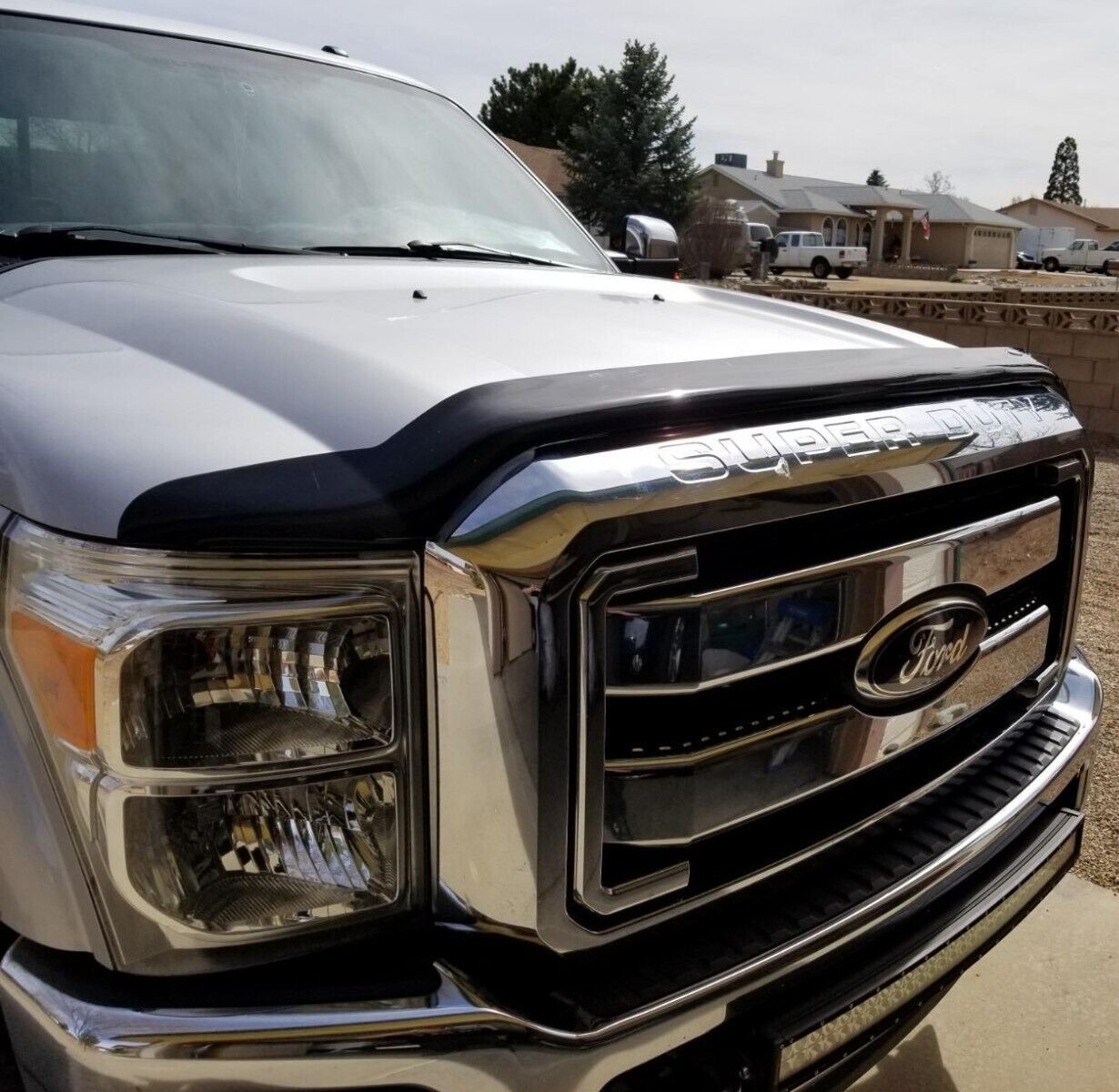 BugFlector II Hood Protector Bug Shield Deflector for 2011-2016 Ford F250 F350