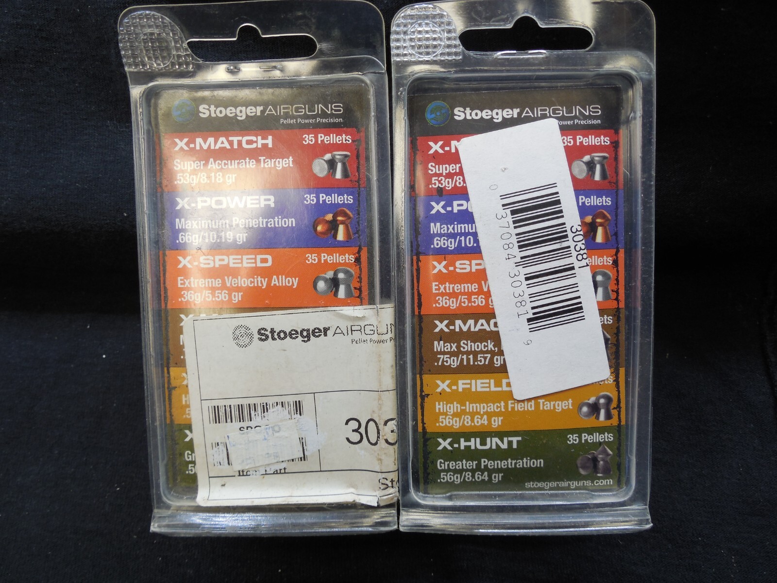 Stoeger X-Field Pellets Sampler Pack 210 Count 177 Cal MODEL 30381 Precision LOT