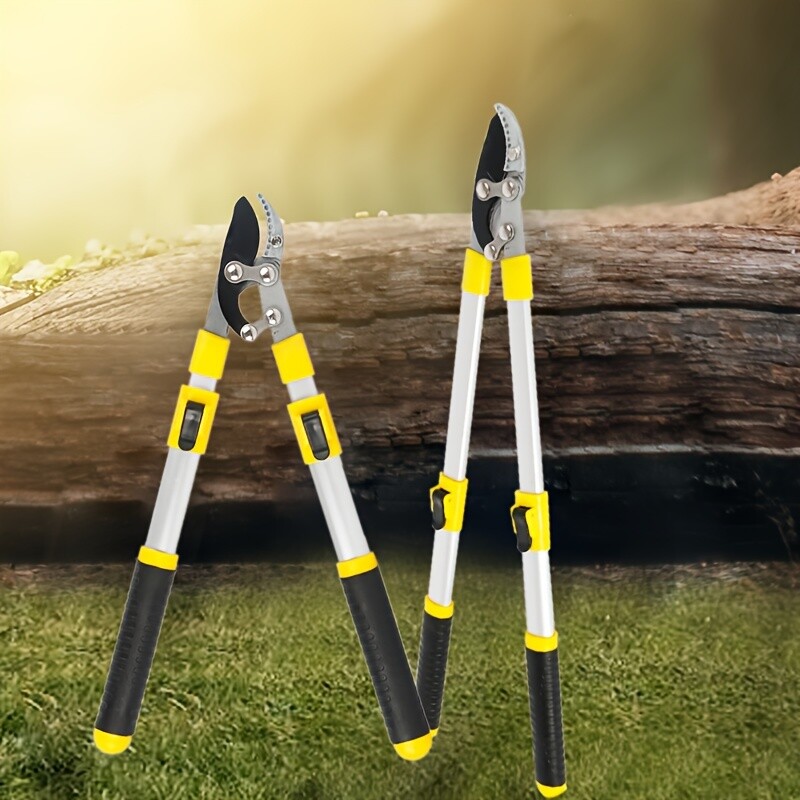 1pcs Fruit Tree Pruning Garden Scissors for Strong Branches,Telescopic Scissors