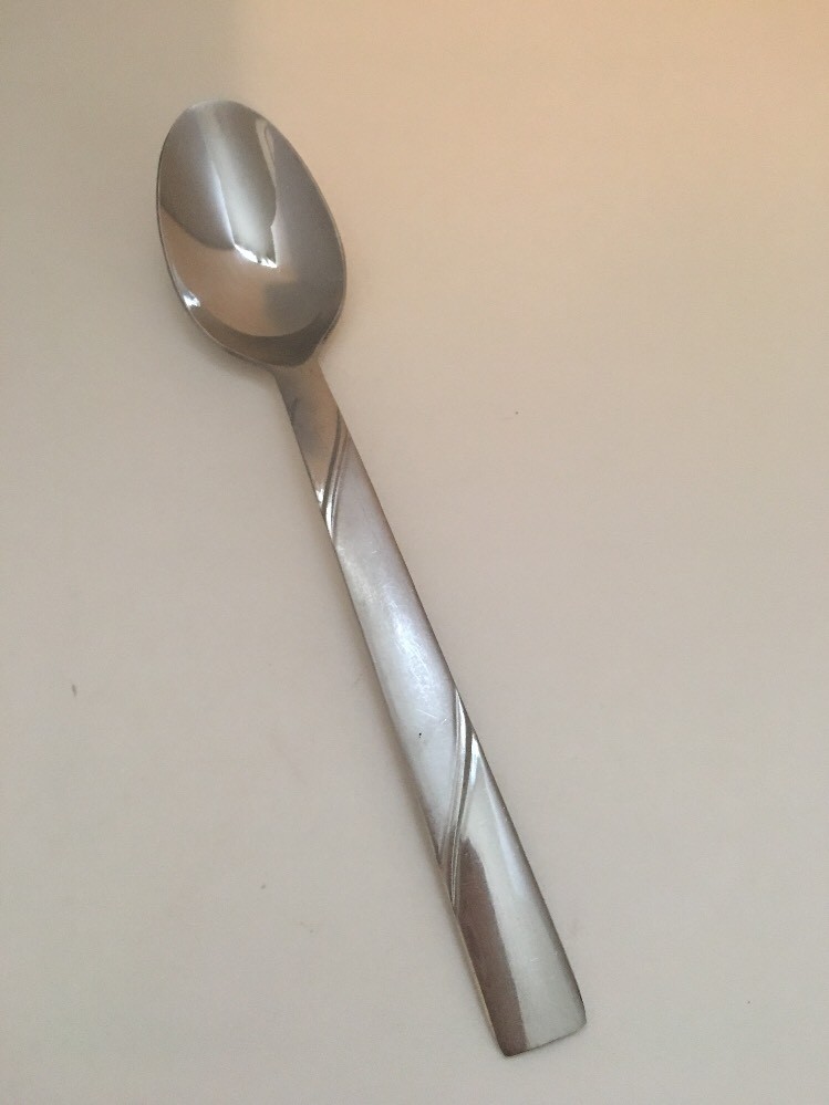 Cambridge Stainless Satin Glossy Lines MAREN Teaspoon 6 5/8”