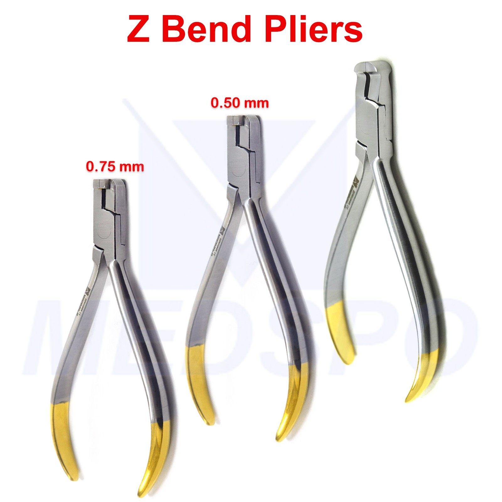 Orthodontic Z Bend Pliers Archwire Forming Bending Detailing Dental Instruments
