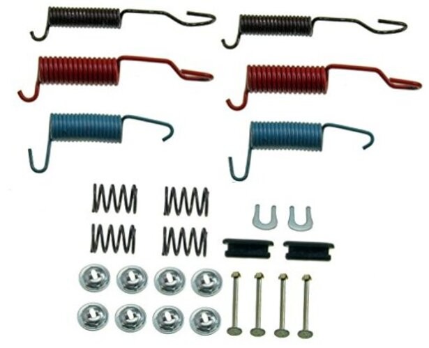 HW7101 Rear Drum Brake Hardware Kit Compatible with Select Models