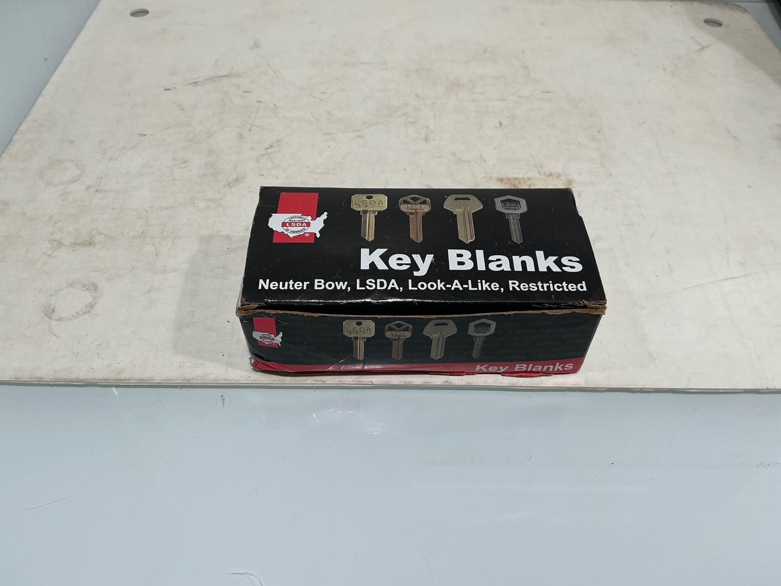 LSDA Key Blanks 1A1E1, AQ01110143